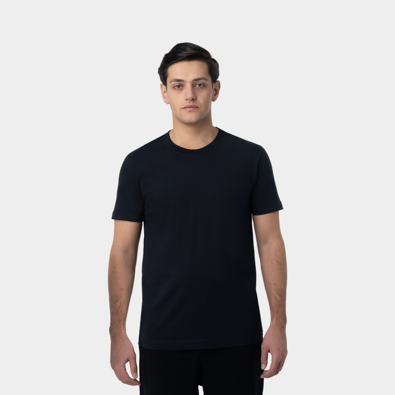 Տղամարդու բամբակյա շապիկ կլոր բացվածքով